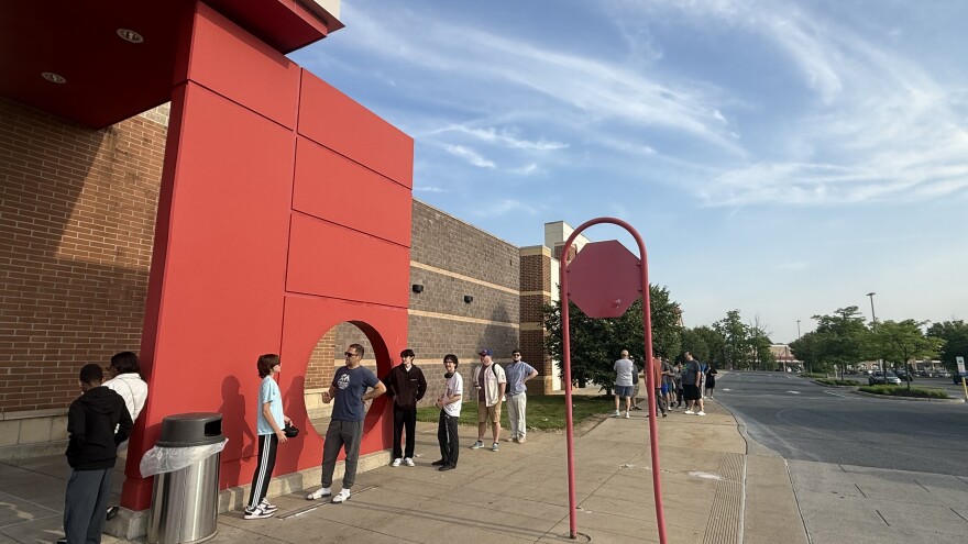 Line at Target for Switch 2 release