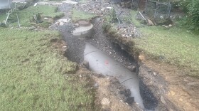 Flash flooding in Bangor