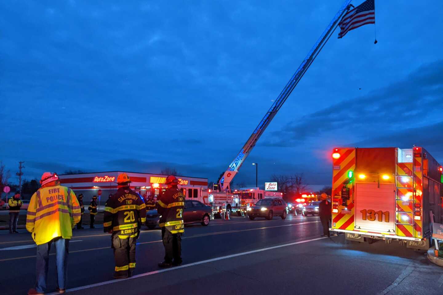 Fire companies throughout the Lehigh Valley joined together to see the