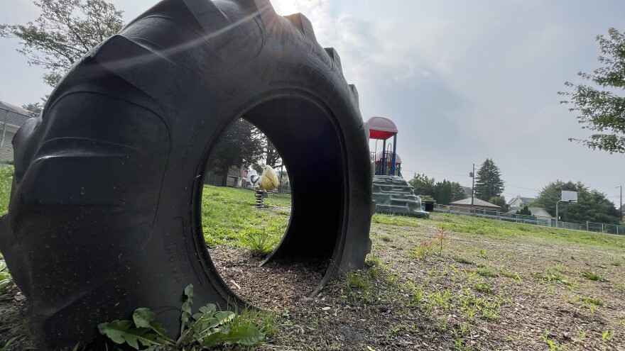 Tire at Fairview Park