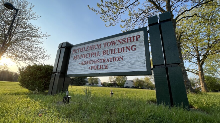 Bethlehem Township Municipal Building Sign