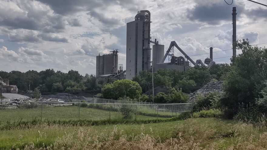 Keystone Cement Company in East Allen Township