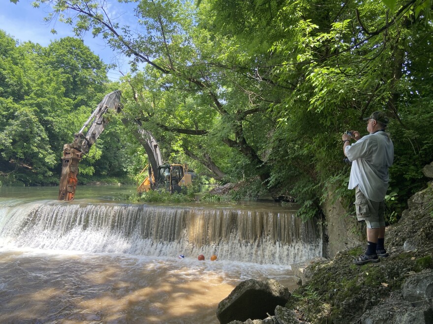 Bushkill Creek restoration