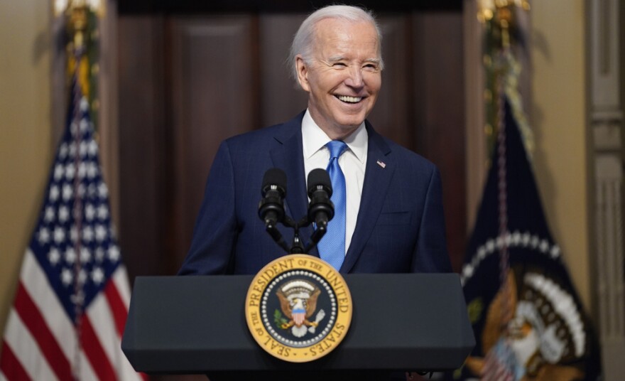 President Joe Biden in December 2023