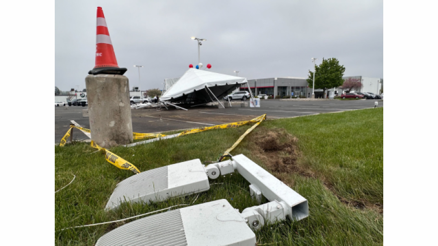 Fatal crash aftermath