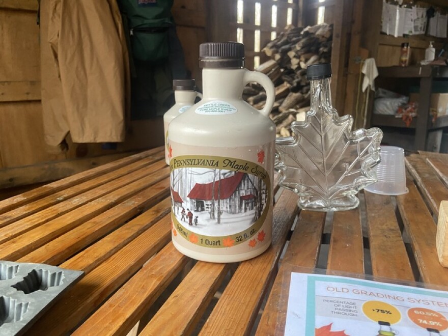 Maple-tapping Monroe County