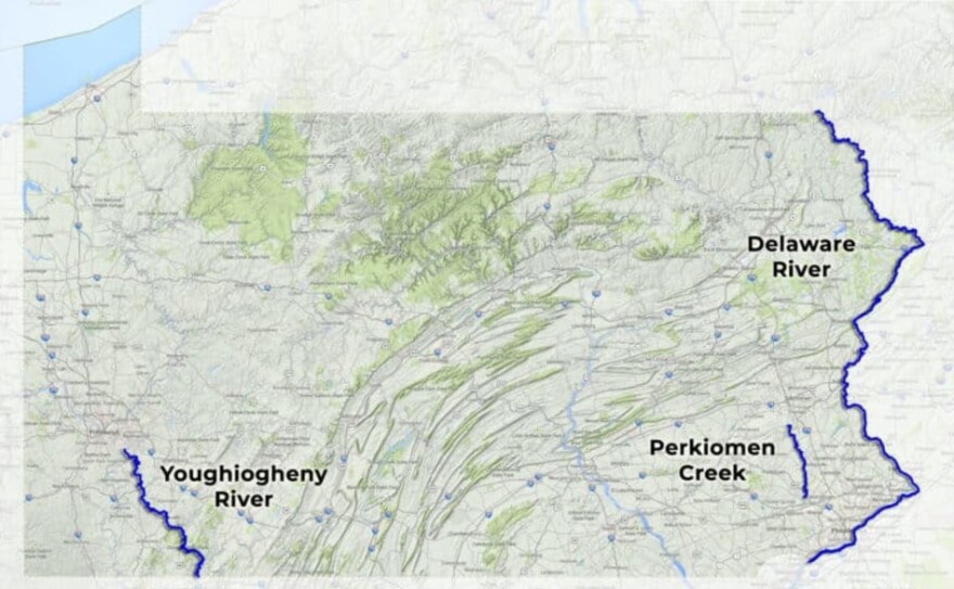 2025 River of the Year map - POWR