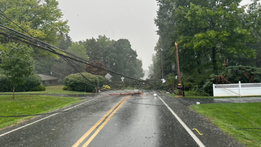 Severe Weather Poles Down