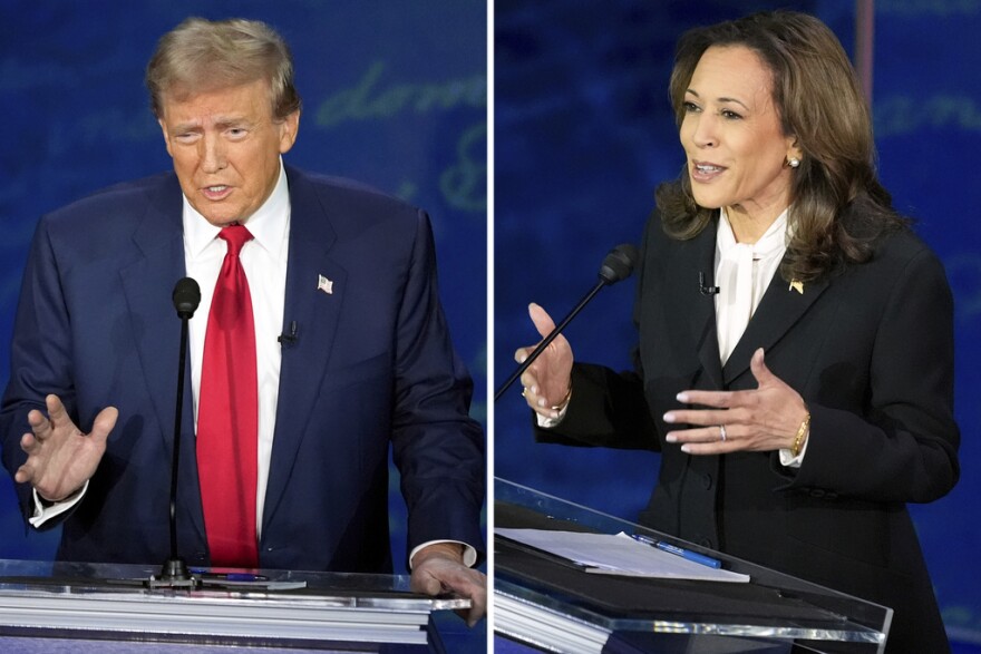 Trump Harris debate