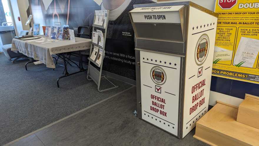 Ballot drop-off box 2