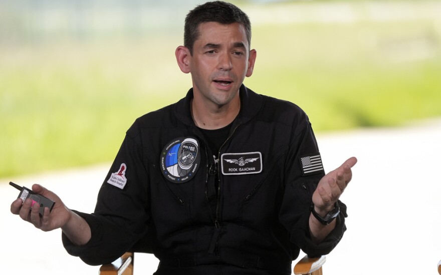 Jared Isaacman at Kennedy Space Center