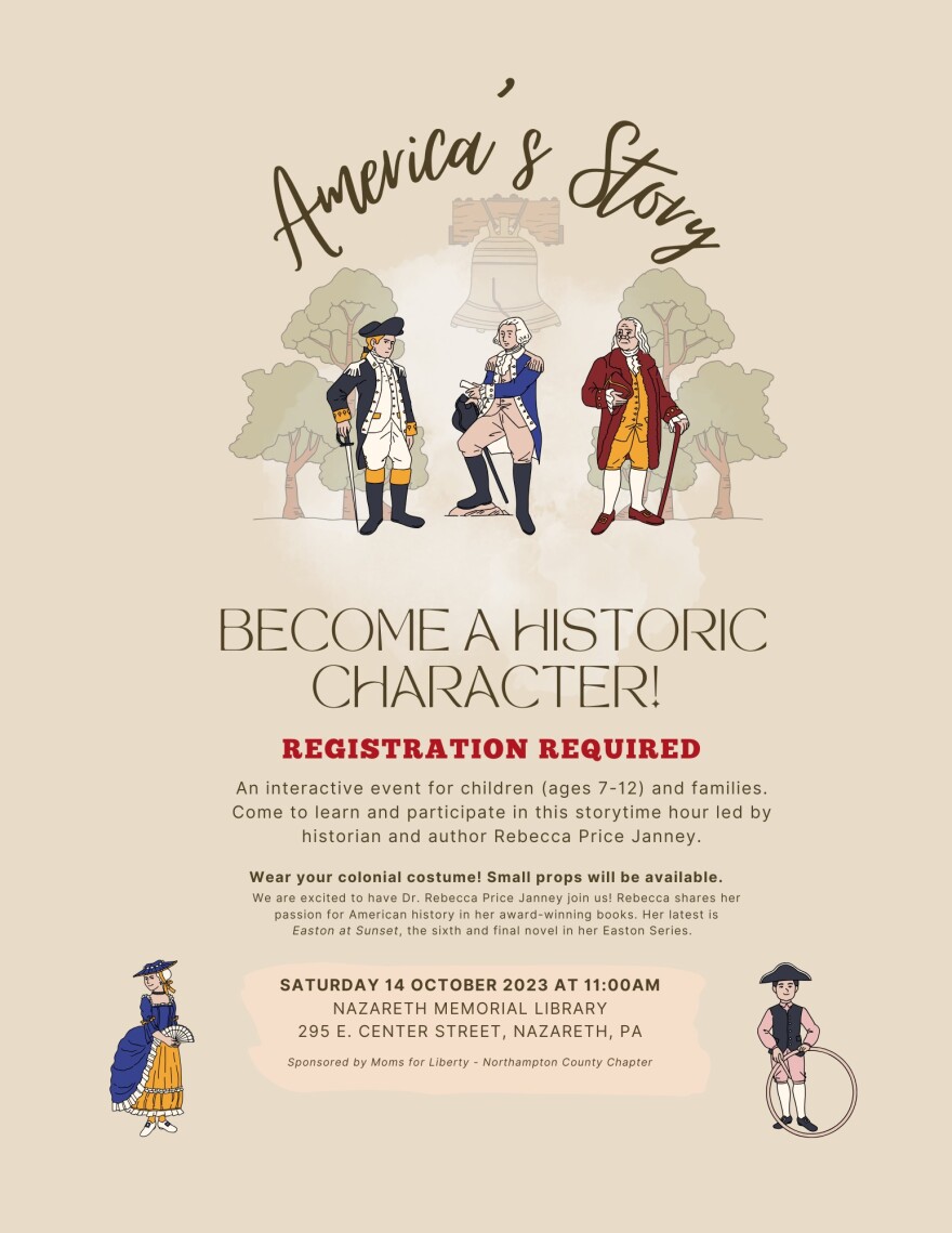 History Event flyer