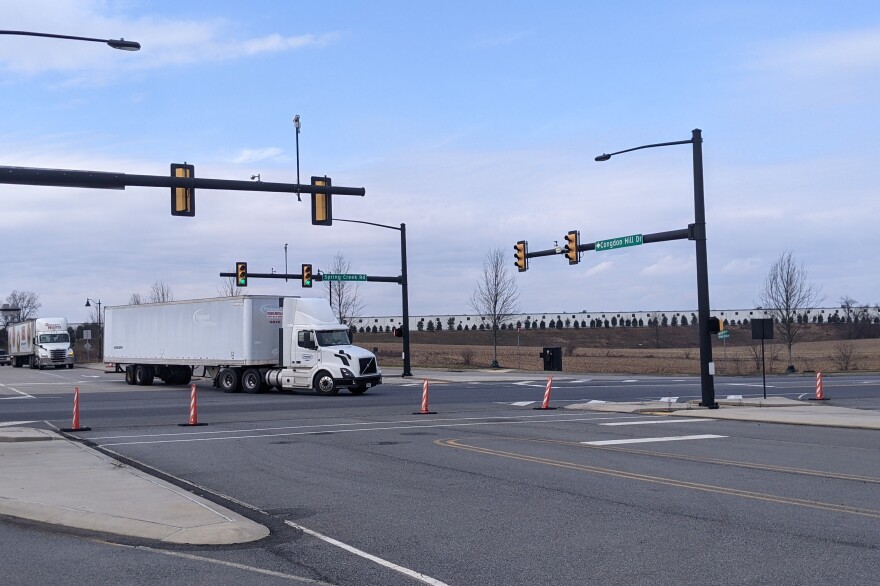 Sauerkraut Lane Extension Entrance