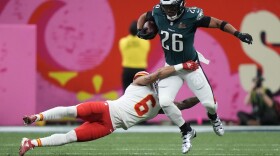 Saquon Barkley in Super Bowl LIX