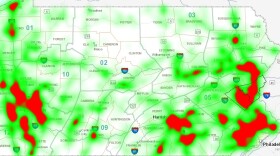 PennDOT heat map deer collisions