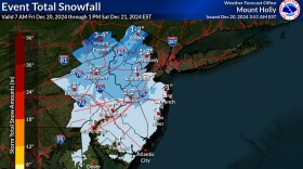 Event Total Snowfall