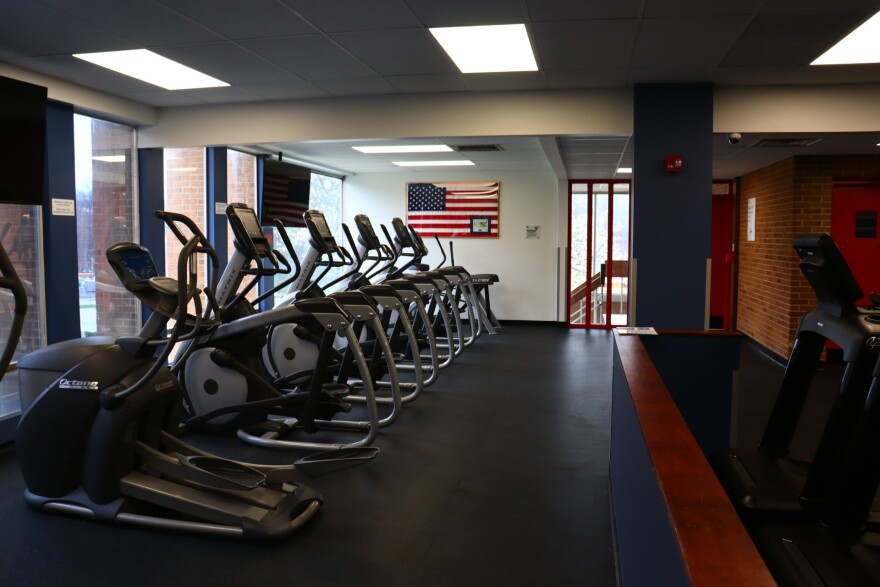 YMCA Allentown branch elipticals