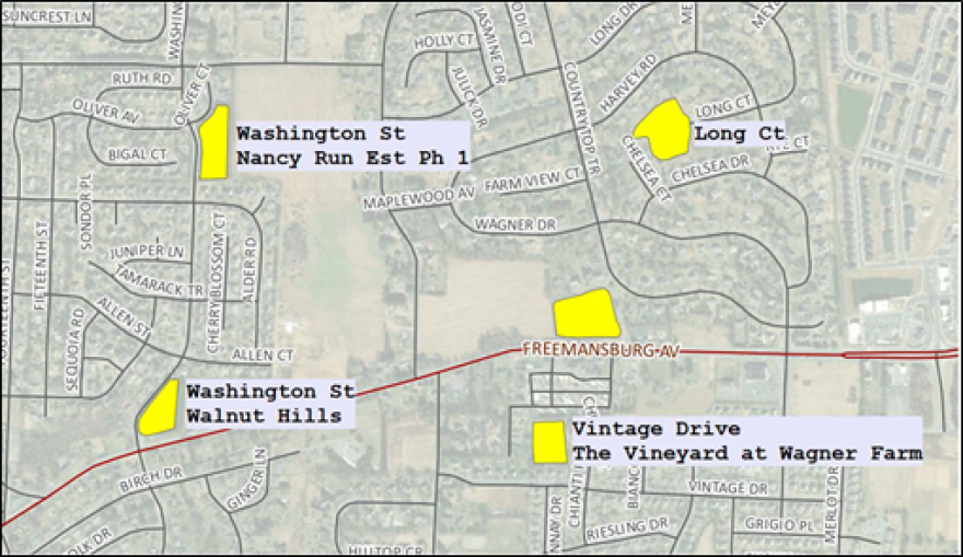 Bethlehem Twp PENNVEST Basins Map.png