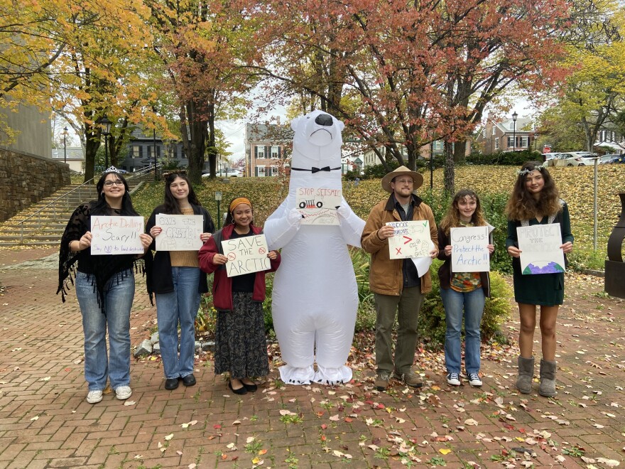 Arctic drilling is scary demonstration