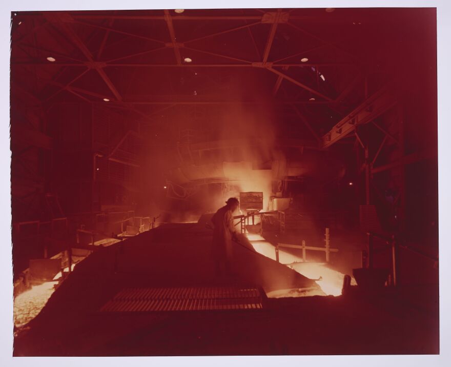 Bethlehem Steel Corporation, “Blast Furnace Cast Floor,” Bethlehem Steel Corporation Photo Collection,