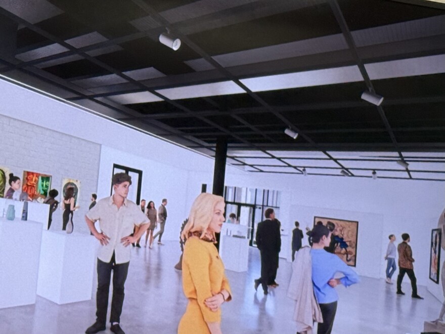 Art gallery at ArtsQuest Creative Factory