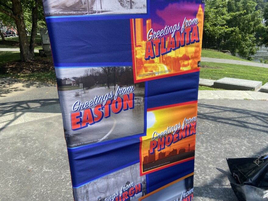 Easton extreme weather news conference
