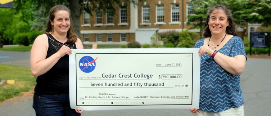 Cedar Crest NASA funding
