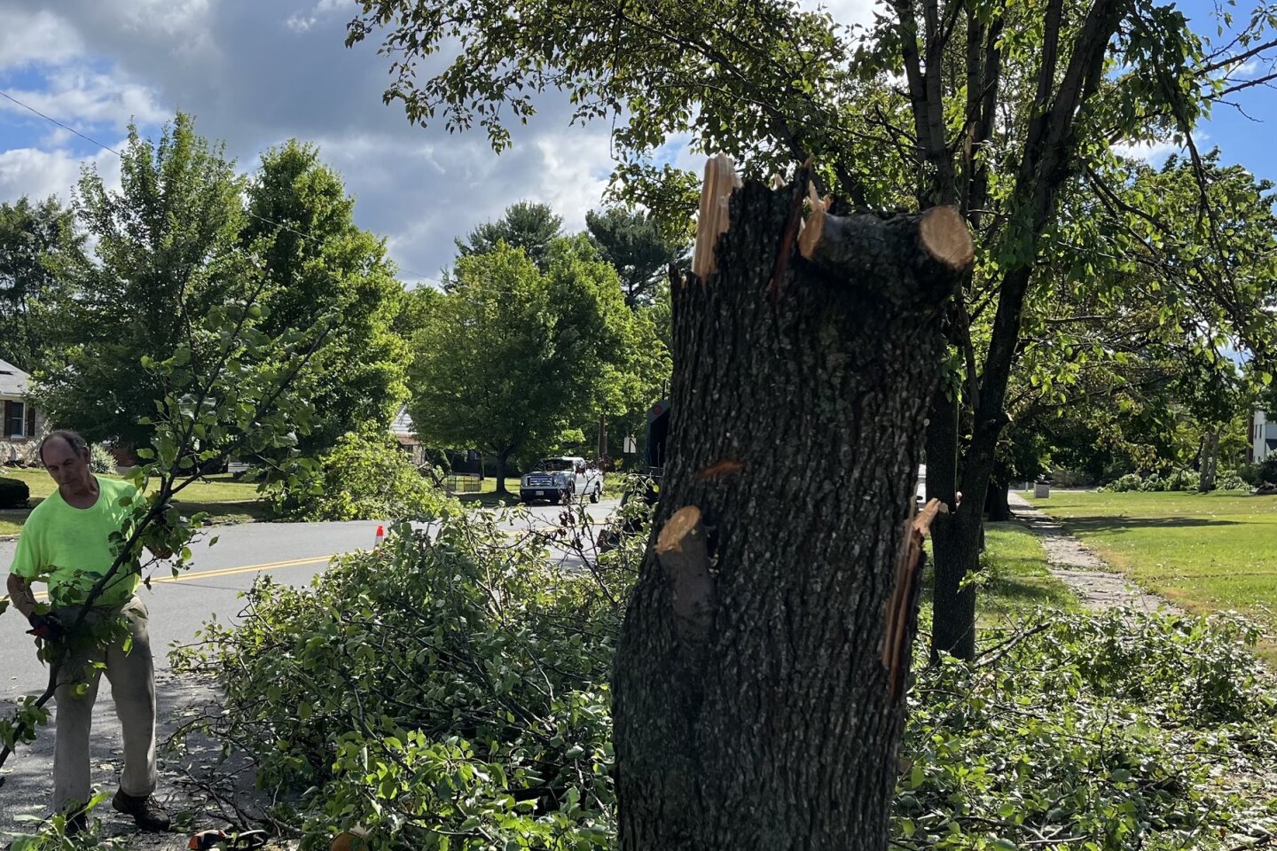 Storm damage