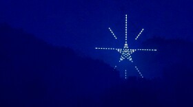 Bethlehem star on South Mountain
