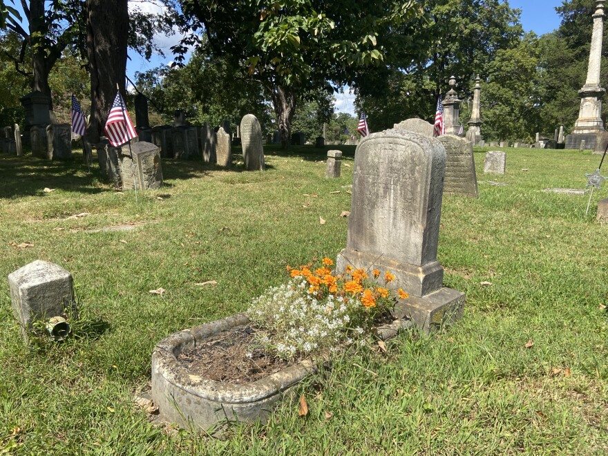 Easton Cemetery French grave