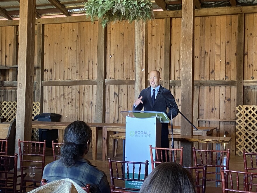 Jeff Tkach, Rodale Institute CEO