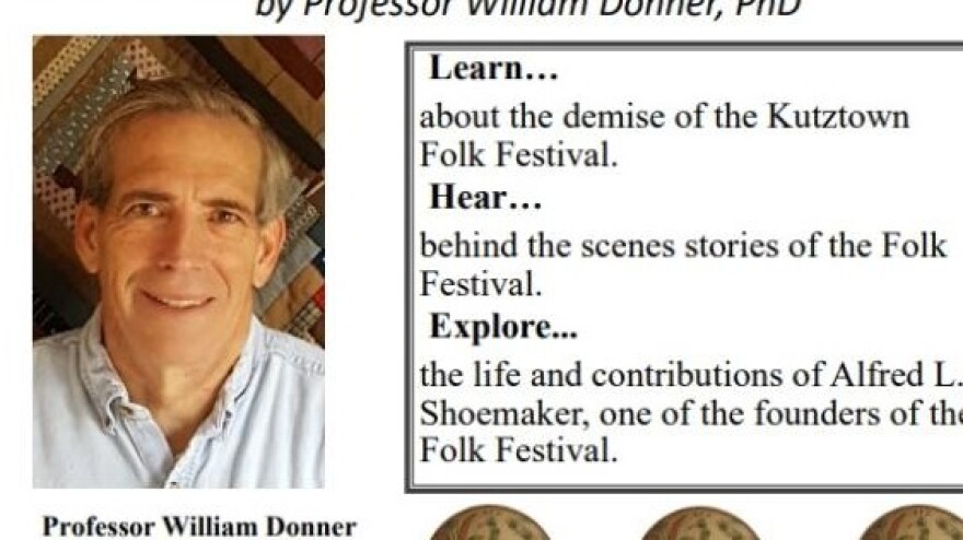 Demise of Kutztown Festival lecture promo