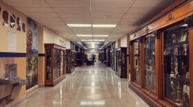 Empty-hallway-at-William-Allen-HIgh-School