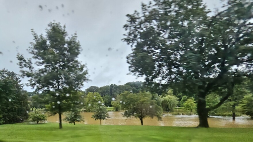 Cedar Creek Park flooding