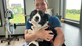 Dr. Tim Mosebey and Rosie