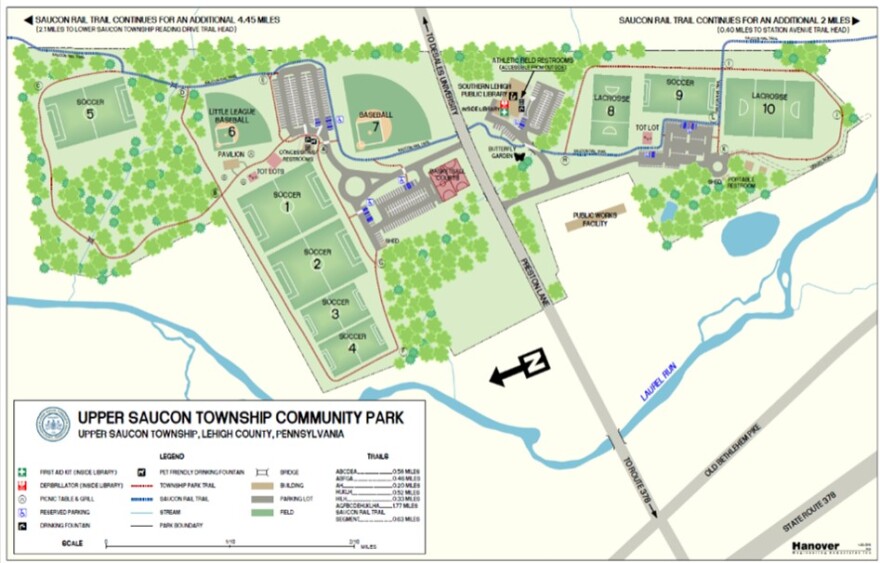 Saucon Creek YMCA - PressReleasePicture - map location.jpg