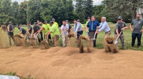 maintenance barn groundbreaking