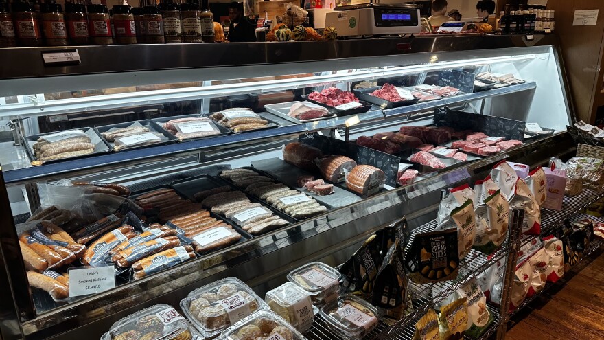 luca and sons meat case