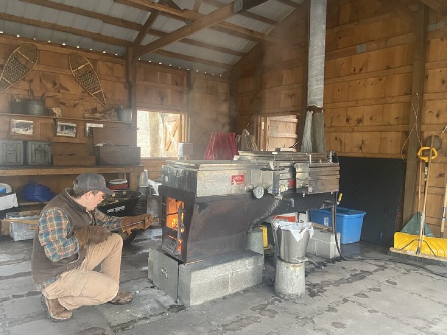 Maple-tapping Monroe County