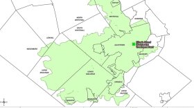 Kline’s Island Sewer System regional wastewater plan map