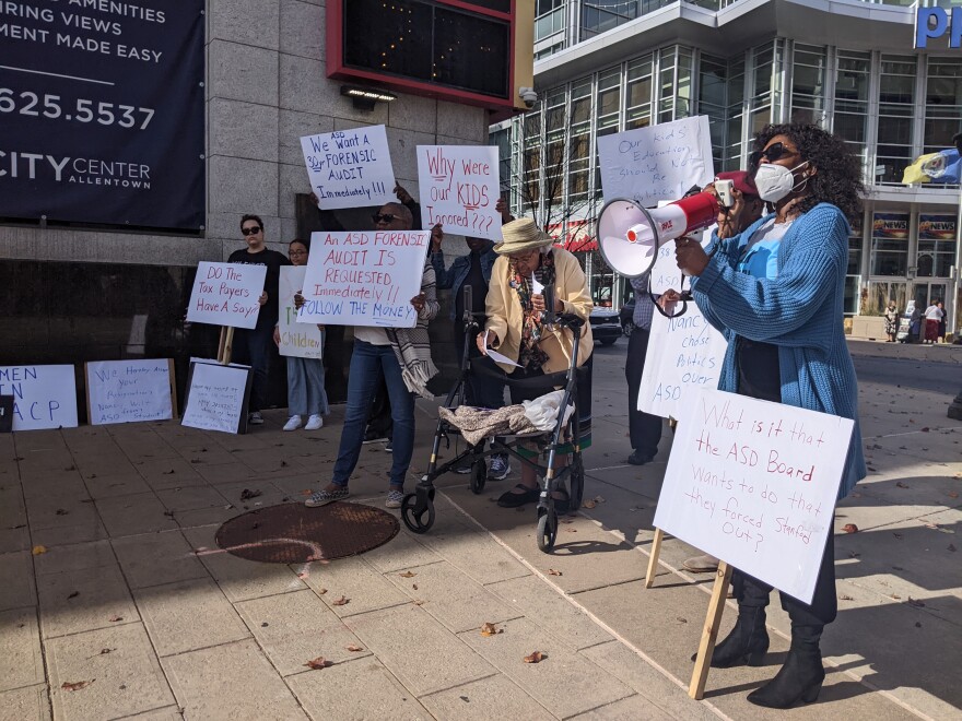 NAACP Superintendent Protest 2