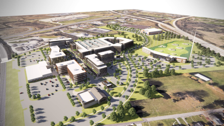 Lehigh Valley Town Center Overhead Render