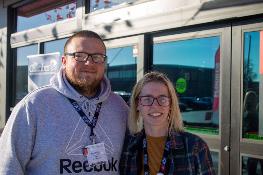 Brandon Keen and Ashley Eggleston