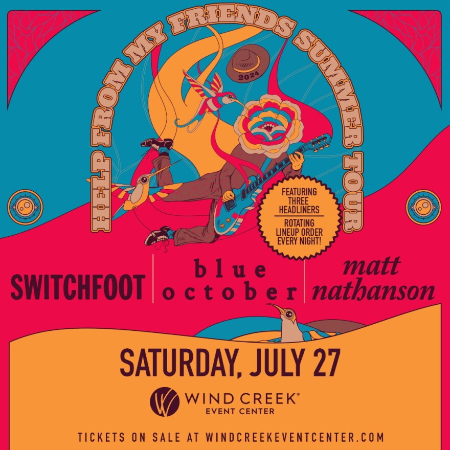 Three charttopping 2000s acts to play Wind Creek Event Center