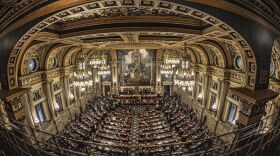 Pennsylvania lawmakers were sworn in at the Capitol building in Harrisburg. Those in the state House still need to pass rules.