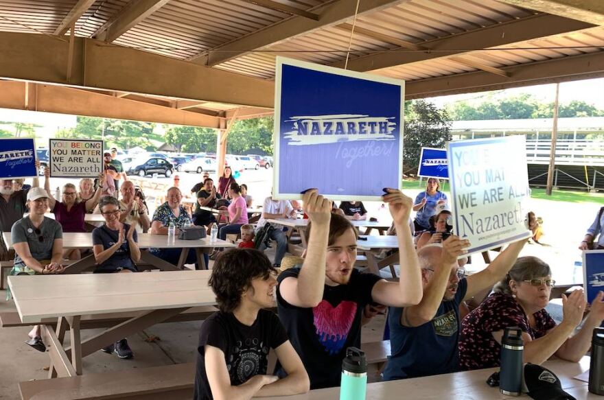 Nazareth Together rally