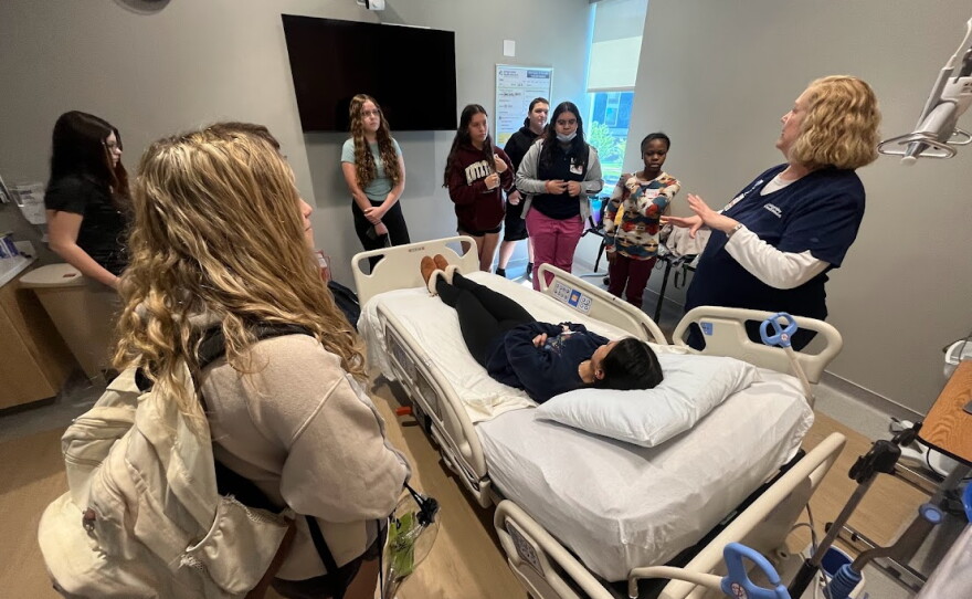Nursing experience made available to high school students