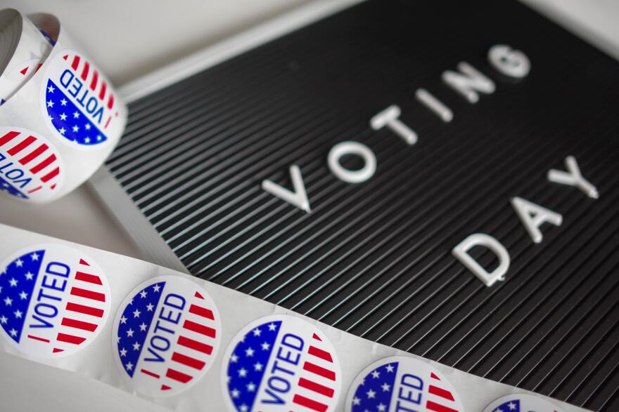"I voted"