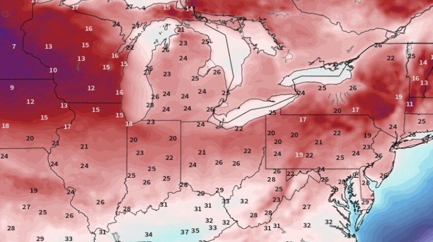 Overnight lows