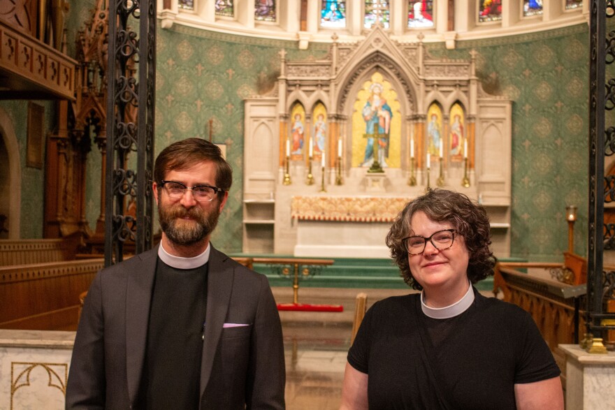 Very Rev. Jon Stratton and Rev. Maryann Sturges